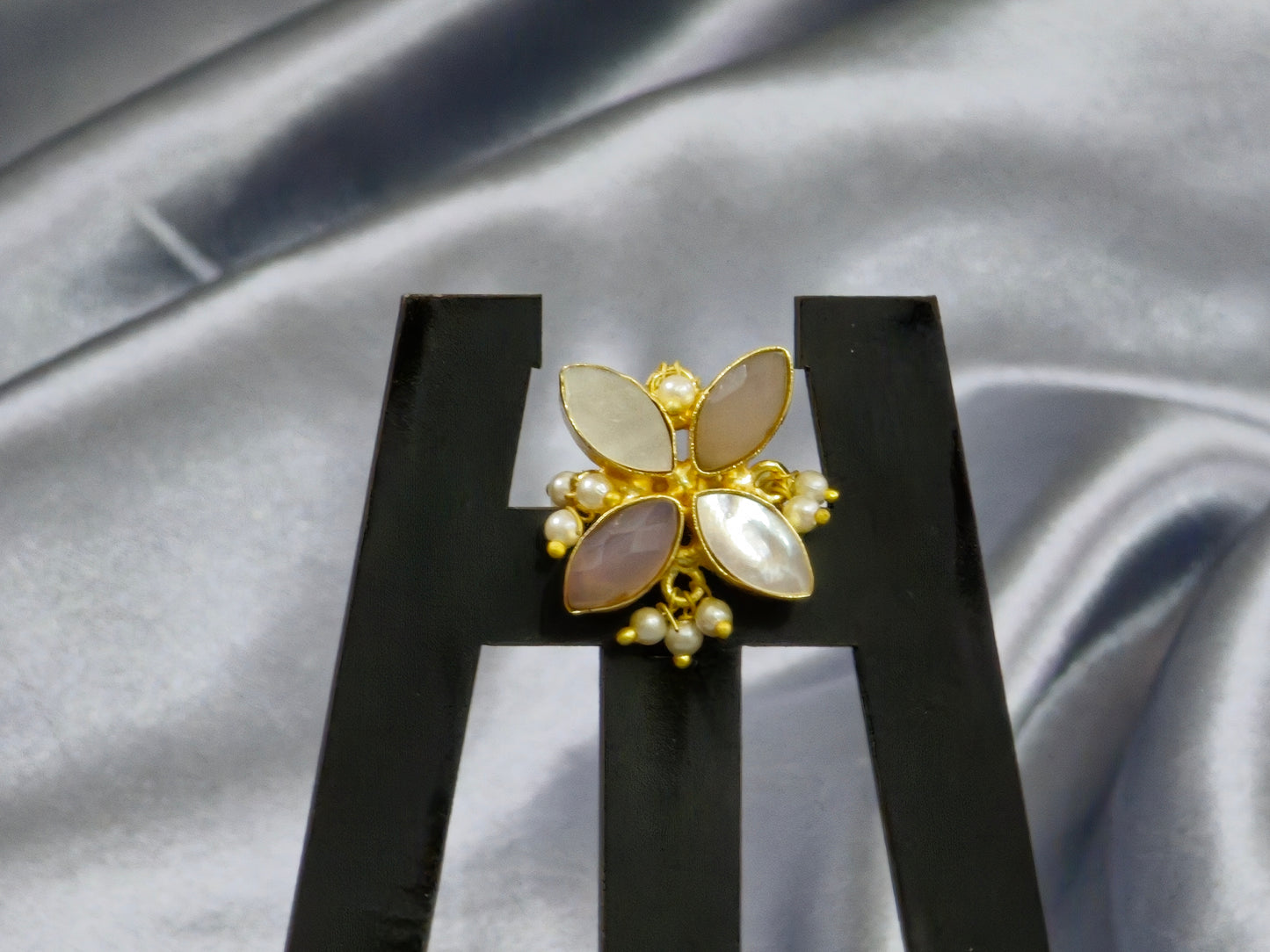 Cocktail ring - Pink