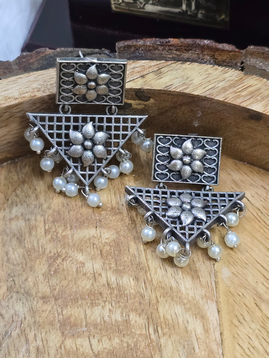 Earrings - lotus bloom