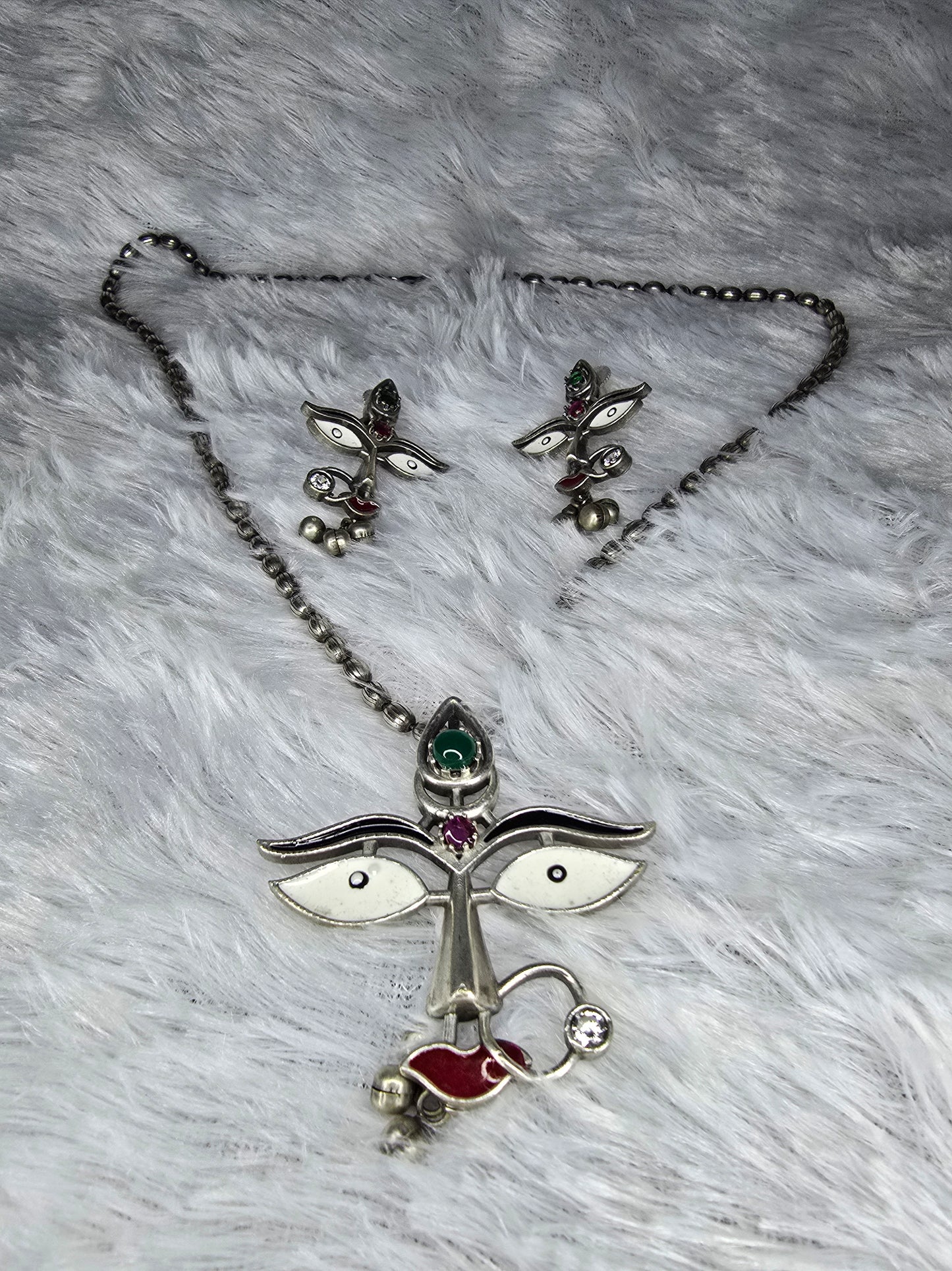 Adi shakti necklace